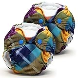 Lil Joey All In One Cloth Diaper, Preppy Plaid, Newborn/Preemie, (2 - Count) by Lil Joey [並行輸入品]