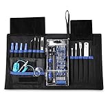 Zoostliss 76 in 1 Precision Screwdriver Set Magnetic Driver Kit Repair Tool Kits with Portable Box f