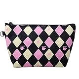 Nckoo 化粧ポーチ　コスメケース　化粧品収納ケース　おしゃれ (ブラック)