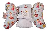 Baby Elephant Ears Head Support Pillow & Matching Blanket Gift Set (Fair Maiden) by Baby Elephant Ea