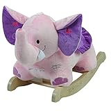 Rockabye BellaピンクのエレファントRocker