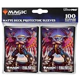 Ultra PRO - ファイナルファンタジー×ユニバースビヨンドサモンバハムート100枚デッキプロテクタースリーブ マジック:ザ・ギャザリング | トレーディングカードアクセサリー コレクターカードゲームギア ファイナルファンタジーコレクターズグッズ