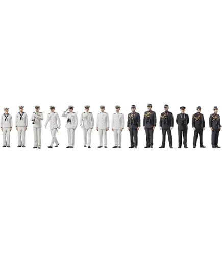 Amazon | バンカースタジオ 1/700 日本海軍 フィギュアセット 8 (艦船