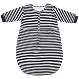 JoJo Maman Bebe Baby Travel Sleeping Bag, Navy Ecru Stripe, 6-18 Months by JoJo Maman B?b?