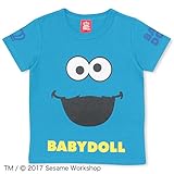 ベビードール クッキーモンスターTシャツ 子供服 140cm ターコイズ