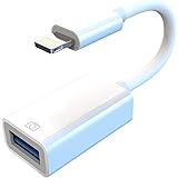 【MFiチップ搭載 正規認証品 】iPhone Lightning-USBカメラアダプタ iPhone USB変換アダプタ USB3.0高速伝送 設定不要 データ双方向伝送 写真/動画/音楽/iPhone/iPad/カメラ/MIDI/キーボード/マイ