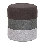 不二貿易 ラウンドスツール カラフル ブラウン 70110