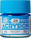 GSI クレオス(GSI Creos) GSIクレオス アクリジョンカラー スカイブルー 光沢 10ml 模型用塗料 N25