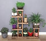 花スタンド屋内 フラワー/プラントラック/シェルフ木製ガーデン植物ディスプレイ植物鉢用ホルダー棚/ラックスタンドガーデンストレージシェルフ居間用室内棚ユニットオフィスバルコニーL90 * D20 * 