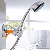 Universal Bathroom 360 Degree Rotatable Moving Shower Head Holder Adjustable High-Grade Bracket Moun