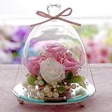 ガラスドーム エレガンス（プレミアムモデル） ピンク＆ホワイト