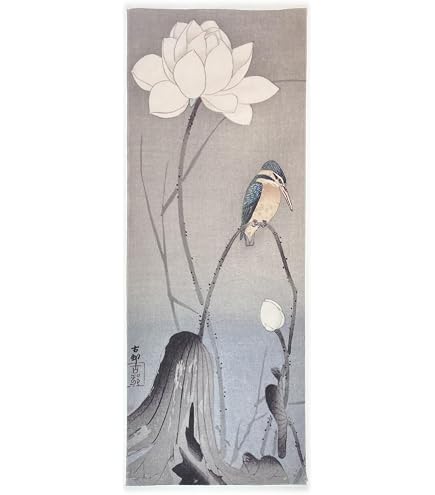 Amazon｜菱田春草 黒き猫図 古今東西 浮世絵 手ぬぐい 約90cm 35cm
