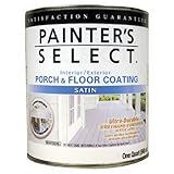 True Value usf10-qt Painterの選択ダークグレー内部/外部ウレタンFortified Porchとフロアコーティング、1-quart