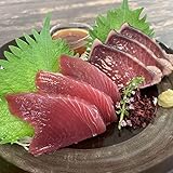 静岡 一本釣り鰹尽くし かつおのたたき黒潮造り250g、かつお刺身170g、ポン酢20g×4