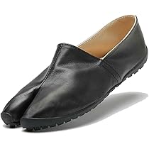 ※即時購入不可【MARUGO】tabiRela Leather ブラック 27 コンフォートな足袋シューズtabiRela（たびりら）国産レザーを