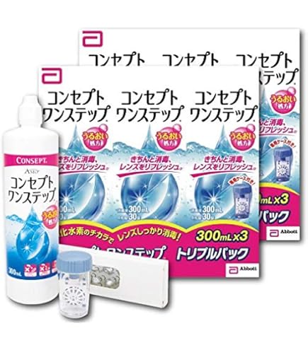 Amazon | 【医薬部外品】コンセプトワンステップ300ml×3本 中和錠30錠