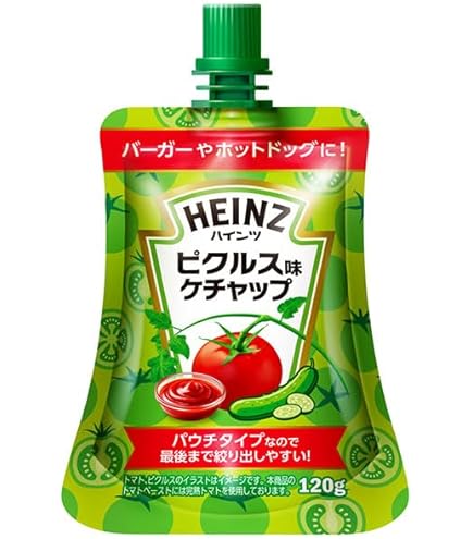 Amazon.co.jp: ハインツ ハインツ ピクルス味ケチャップ パウチタイプ