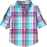 ジンボリー GYMBOREE/ プラッドシャツ トップス半袖シャツ 3歳【並行輸入】