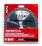 Task Tools T22420 7-1/4-Inch Hard Body Metal Cutting Carbide Saw Blade, Ferrous and Non-Ferrous with