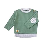 ホッペッタ Hoppetta エルボパッチトップス グリーン 80㎝ 58794