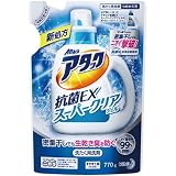 花王 アタック抗菌EXSPクリアジェル 詰替770g×5 770グラム (x 5)