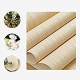 KINLO DIY 壁紙 0.53*10M (1ロール) 壁紙シール おしゃれ 良い材質 立体感 壁紙 子供部屋/ベッドルーム/ホテル 壁の装飾 簡単 模様替え 接着剤必要 （淡黄色）