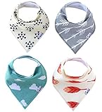 Baby Bandana Drool Bibs for Drooling and Teething Gift Set For Boys and Girls Aztec Set by Copper Pe