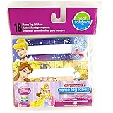 ディズニープリンセス　ネームタグラベル 7934【名札　名前シール　ステッカー　キャラクター　ベビー　グッズ】