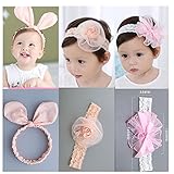 BIANHUAN　ヘアバンドベビー ヘアバンド 3点セット キッズ　女の子 ヘアアクセ ヘアアクセサリー 出産祝い 髪飾り リボン カチューシャ おしゃれ 髪飾り 子供用 可愛い 新生児 赤ちゃん 内