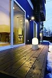 センサーライト 屋外 乾電池式 スタンド照明 屋外センサーライト スタンドタイプ 丸型 電球色