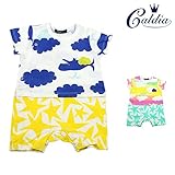 【子供服】 Caldia (カルディア) くも星柄Ｔオール 70cm，80cm A36702