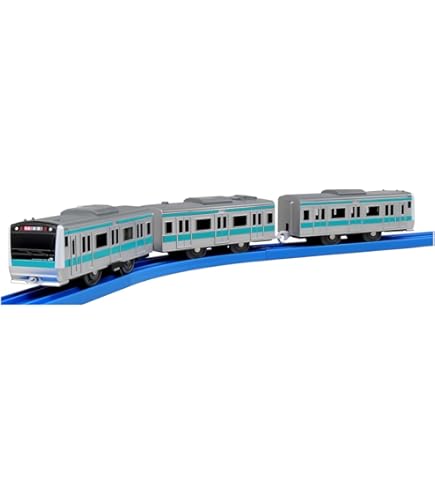 Amazon.co.jp: Takara Tomy Plarail E233 Series Saikyo Line : Toys
