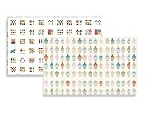 フォルダウェイ Foldaway PVCマット スタンダード 200×140(cm) ハローロボット+スカンディア f41-he-sc