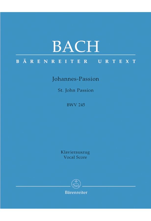 Amazon.co.jp: バッハ, J. S.: マタイ受難曲 BWV 244 (独語・英語