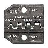 RENNSTEIG:RENNSTEIG 圧着ダイス 624-045 オープンバレル平端子0.1-2. 624-045-3-0 型式:624-045-3-0