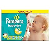 Pampers Baby Dry Size 4+ Maxi Plus 9-20kg (111) - Pack of 6 by Pampers