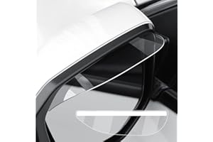 汎用 サイドミラー雨雪防止シールド 透明 (汎用)
