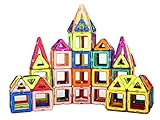 想像力を育てる知育玩具 磁石ピース　モデルDIY　ペース（198 ピース）ピース　積み木　ブロックの磁力子供たちのおもちゃを形成させる 誕生日お祝いプレゼント
