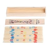 bettal Pick Up Sticksセット従来Game withボックスおもちゃ、1セット、木製