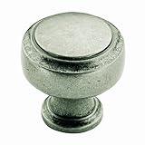 Amerock BP55312AP Highland Ridge Round Knob, Antique Pewter, 28mm by Amerock