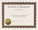 Certificate of Recognition Certificates by Masterpiece Studios [並行輸入品]