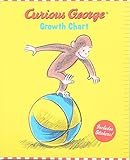 Chronicle Books (クロニクルブックス) キュリアスジョージ Curious George ひとまねこざる おさるのジョージ 身長計 GrowthChart グロース チャート 紙製 成