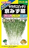 タキイ種苗 おいしさセレクト サラダにピッタリ京みず菜 京しぐれ