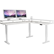 Amazon | L字型昇降デスク 電動 昇降デスク 幅150*120 昇降式