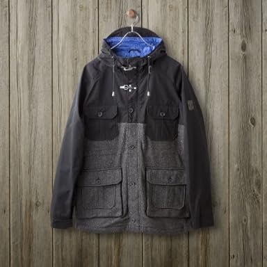 Kasson Tweed: Black