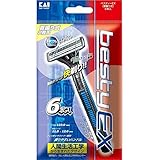 貝印 KAI ベスティーEX(besty EX) 首振り 6本入 男性用 使い捨てカミソリ