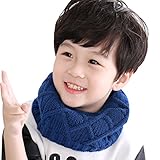 子供用 ニットスヌード ネックウォーマー ニットマフラー 首巻き 無地 筒形 ケーブル編み 暖かい 冷え対策 かわいい 子供服 スキー小物 雪遊び お出かけ クリスマス 誕生日 プレゼント 秋冬 5色