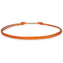 ユニドロブレスレット　C オレンジ系　内周16.5センチ ユニドロブレスレット C オレンジ系 内周16.5センチ ユニドロ