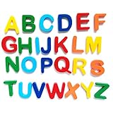 冷蔵庫用ステッカー 磁気アルファベット マグネット アルファベット 大文字 小文字 英語 冷蔵庫用 磁気ステッカー おもちゃゲーム マグネットボード 知育玩具 幼児 子供 就学前学習 マグネット 26PCS 符号 知育玩具 磁気 計算 知育 玩具 教室
