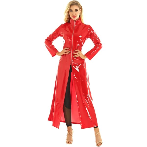 ロングドレス レディースXLマキシドレスコスプレ衣装エナメル光沢PVC女王様SM ロングドレス レディースXLマキシドレスコスプレ衣装エナメル